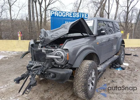 2023 Ford Bronco Badlands из США, поврежденный, VIN 1FMEE5DH3PLB36101